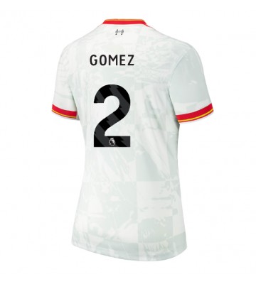 Liverpool Joe Gomez #2 Tercera Equipación Mujer 2024-25 Manga Corta